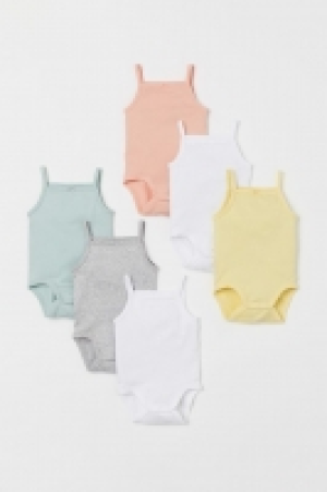 HM  6er-Pack Ärmellose Bodys