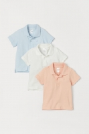 HM  3er-Pack Poloshirts