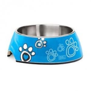 Rogz Bowlz Turquoise Paws M