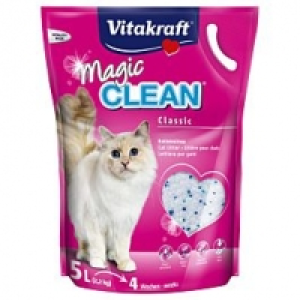 Qualipet  Vitakraft Katzenstreu Magic Clean Silicia 5L