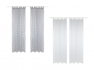 Vorhangschal-Set, 2-teilig CHF 12.99