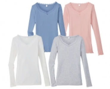 Aldi Suisse  BLUE MOTION DAMEN-LANGARMSHIRT