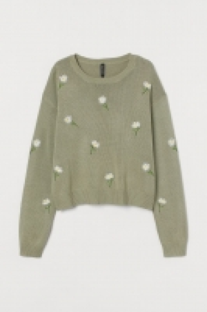 Pullover mit Stickereien CHF 17.95