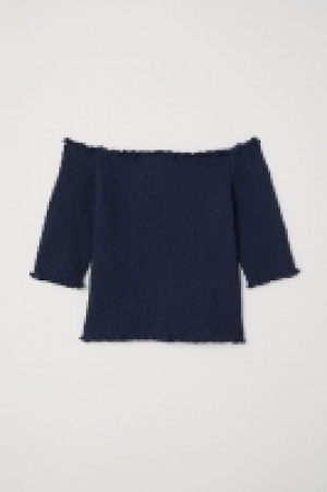 Gesmoktes Off-Shoulder-Shirt CHF 11.95
