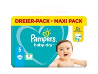 Lidl  Pampers Windeln Baby Dry Gr. 5