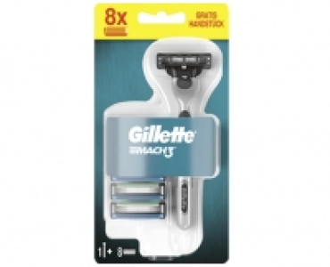 GILLETTE® MACH3- RASIERER + 8 ERSATZKLINGEN CHF 19.79