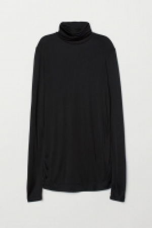 HM  Rollkragenshirt aus Seidenmix