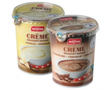 Aldi Suisse  MILFINA FAIRTRADE MAX HAVELAAR CRÈME DESSERT