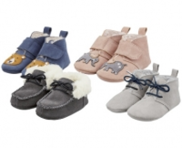 Aldi Suisse  IMPIDIMPI BABY-KRABBELSCHUHE GEFÜTTERT