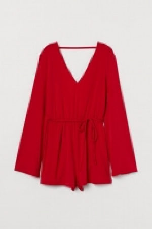 HM  Jumpsuit mit Trompetenärmeln