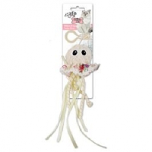 All for Paws AFP Katzenspielzeug Shabby Chic Ribbon Octopus