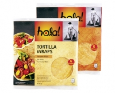 HOLA! TORTILLA WRAPS CHF 1.49
