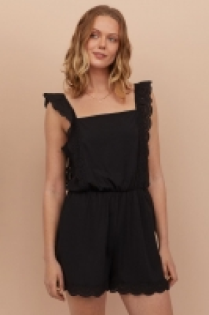 Jumpsuit mit Broderie Anglaise CHF 20.96