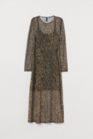 Gemustertes Meshkleid CHF 20.95