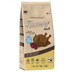 Harmony Cat Natural Trockenfutter kaltgepresst Adult Huhn & Leber CHF 8.90