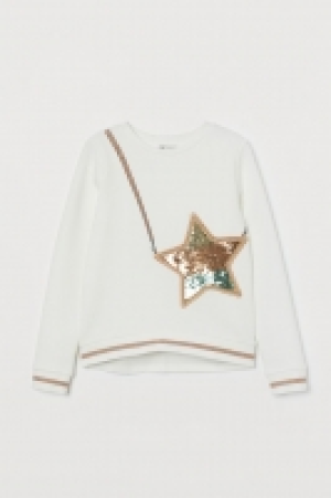 Sweatshirt mit Pailletten CHF 14.95