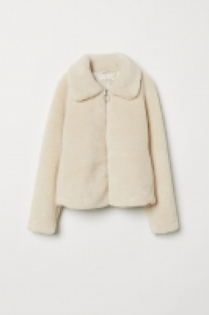 Kurze Jacke aus Teddyfleece CHF 46.95