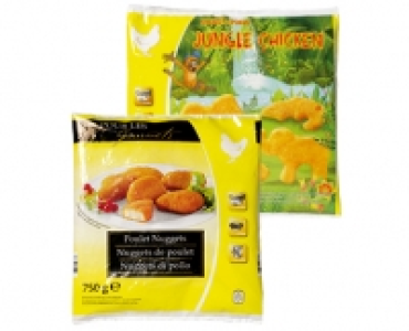 Aldi Suisse  POUR LES GOURMETS POULET NUGGETS/ JUNGLE CHICKEN