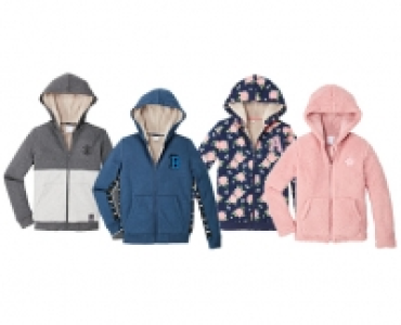 Aldi Suisse  ALIVE® KINDER-SWEAT-/ TEDDYJACKE