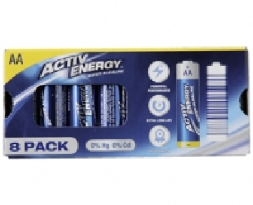 ACTIV ENERGY® BATTERIEN ALKALINE CHF 1.89