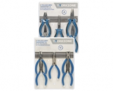 WORKZONE® MINI-ZANGEN-SET, 5-TEILIG