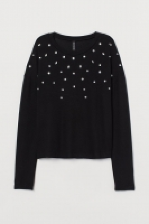 Feinstrickpullover mit Perlen CHF 16.95