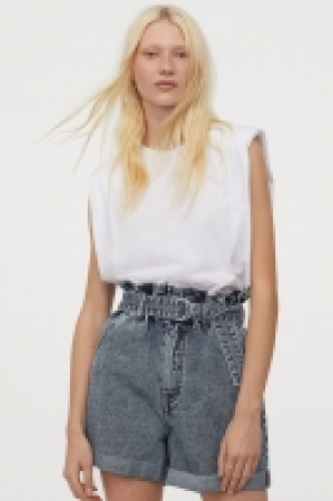 Paperbag-Shorts aus Denim CHF 20.96