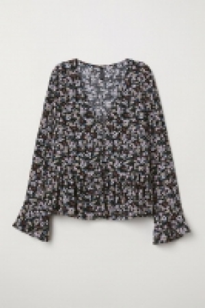 V-Bluse mit Knöpfen CHF 8.95