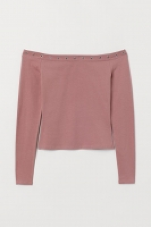 Off-Shoulder-Jerseyshirt CHF 4.95