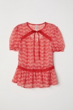 Bluse mit Puffärmeln CHF 23.95