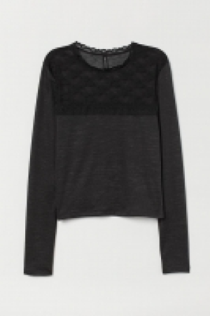 Shirt mit Spitzenpasse CHF 13.95