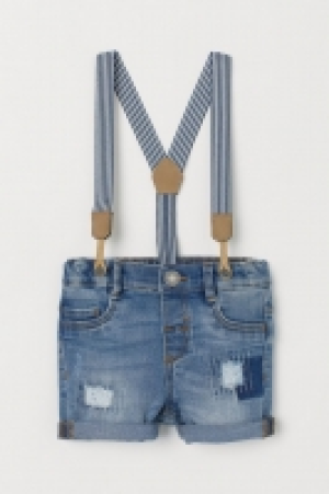 Jeansshorts mit Hosenträgern CHF 12.56
