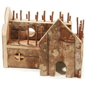 Hamster-Burgkirche 30x20x23cm