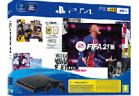 MediaMarkt Sony Ps PlayStation 4 Slim 500GB - FIFA 21 Bundle - Spielekonsole - Schwarz