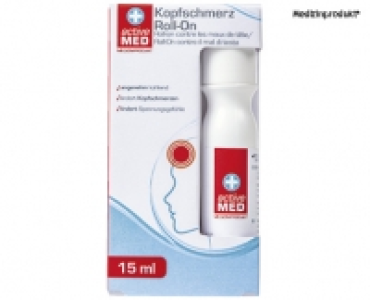 Aldi Suisse  ACTIVE MED KOPFSCHMERZ-ROLL-ON