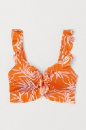 Push-up-Bikinitop mit Volants CHF 10.95