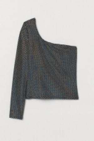One-Shoulder-Shirt aus Velours CHF 13.95