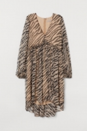 Chiffonkleid mit V-Ausschnitt CHF 41.95
