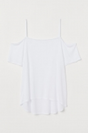 HM  Cold-Shoulder-Jerseyshirt