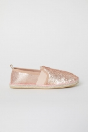 HM  Espadrilles mit Pailletten