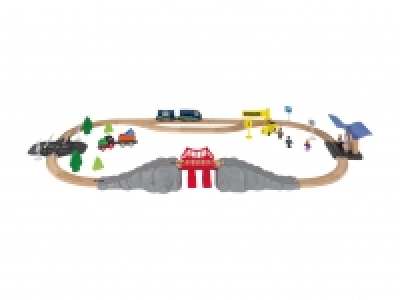 Eisenbahn-Set Personenzug, 57-teilig