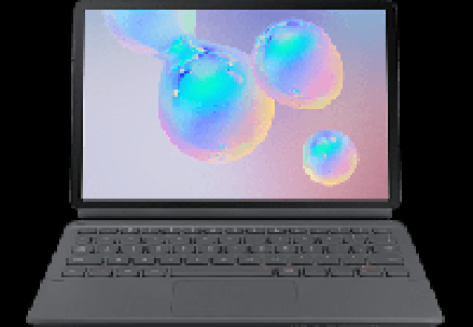 MediaMarkt Samsung SAMSUNG Book Cover Keyboard - Tastatur (Grau)