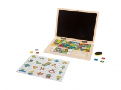 Holzlaptop, 84-teilig