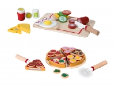 Holzlebensmittel-Set