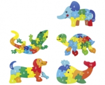 Aldi Suisse  TOY LINO HOLZTIERPUZZLE