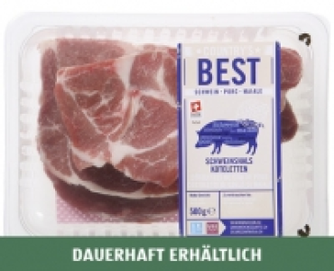 COUNTRYS BEST SCHWEINSHALSKOTELETTS CHF 5.89