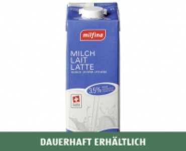 MILFINA VOLLMILCH UHT 3,5% FETT CHF 1.35