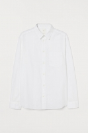 Hemd aus Leinenmix Regular Fit CHF 17.95