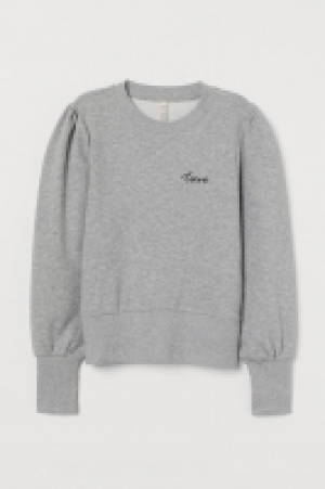 HM  Sweatshirt mit Puffärmeln