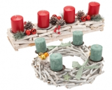 ADVENTSKRANZ AUS WEINREBEN CHF&nbsp;17.99